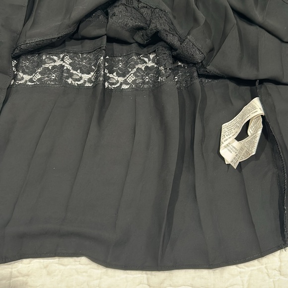 Zara Basics Lace & Pleated Dress - Picture 10 of 14